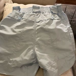 Very Pale Blue colored Aftco mens shorts. Size 30.  Like new.
